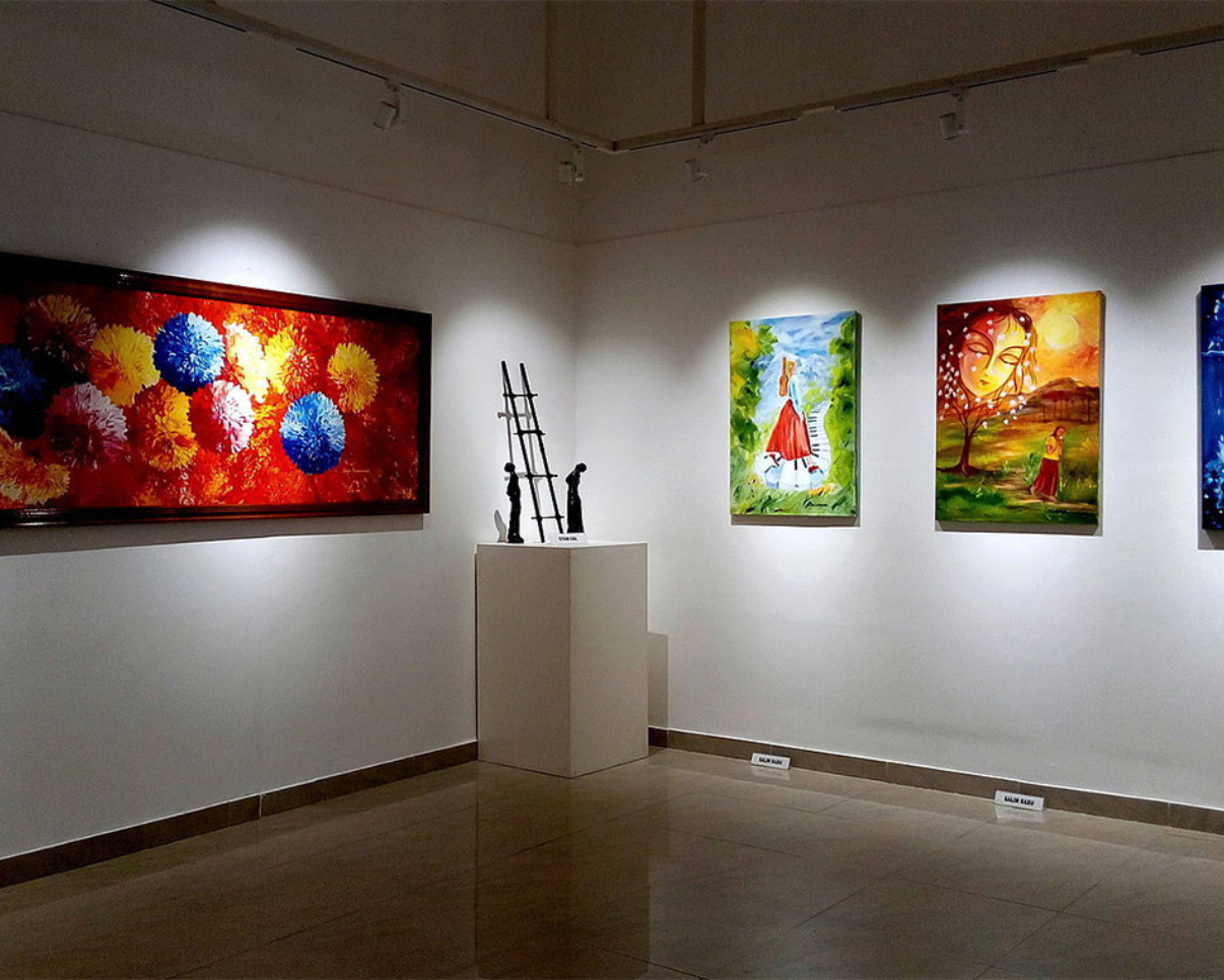 Exhibits on Varanasi in Art